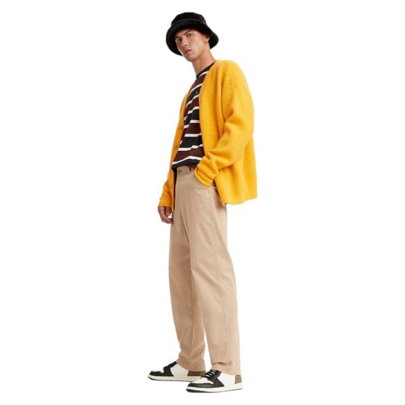 Levis XX Chino EZ Taper Relaxed Fit Pants Mens Size L Vintage Khaki Tan Beige - Picture 3 of 15